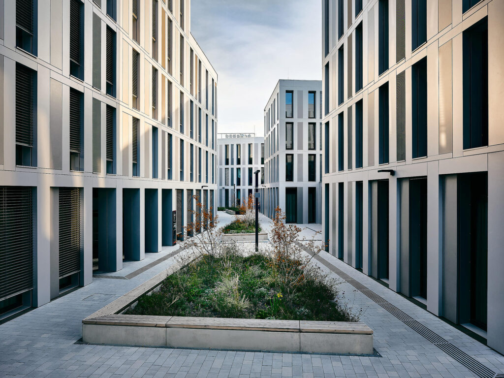 Imagefotografie Gebäude – Campus Krems Architekturaufnahmen für Corporate Kommunikation von Atelier Schulte