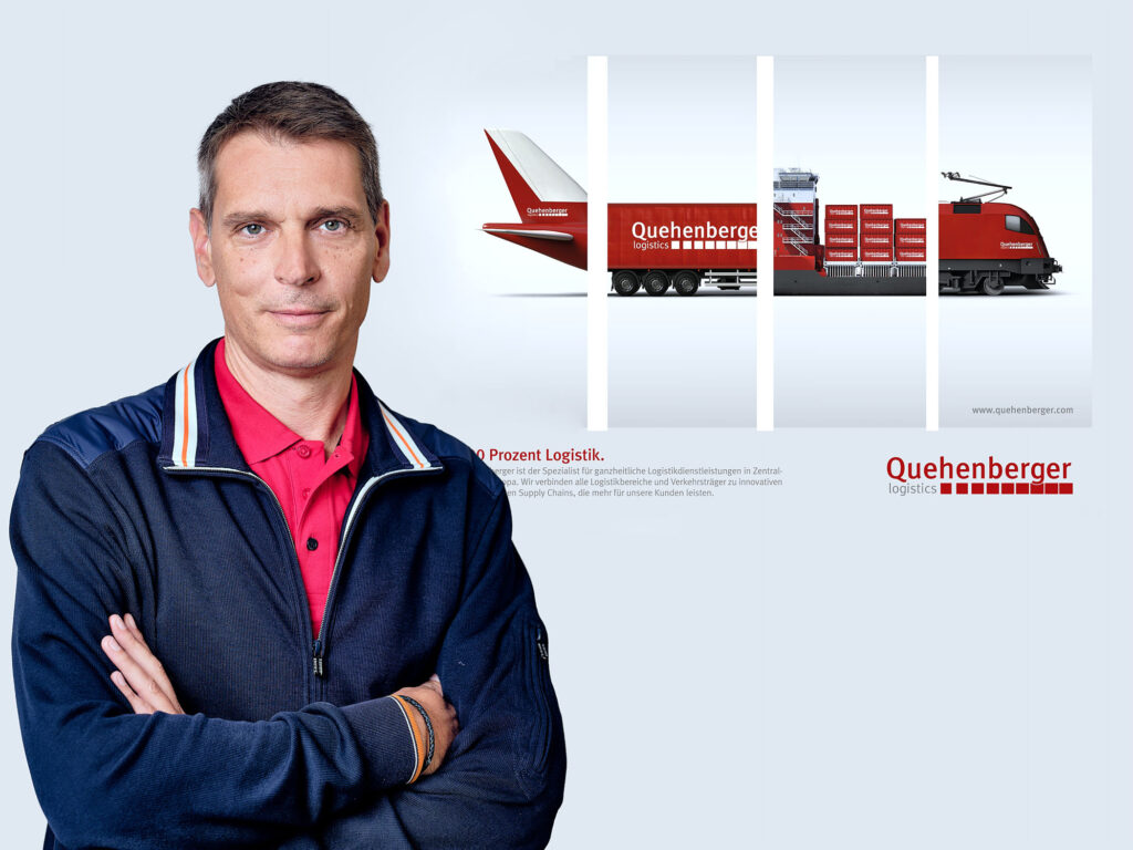 Mitarbeiterportrait in der Logistikbranche – klare Businessfotografie für Unternehmenskommunikation und Employer Branding