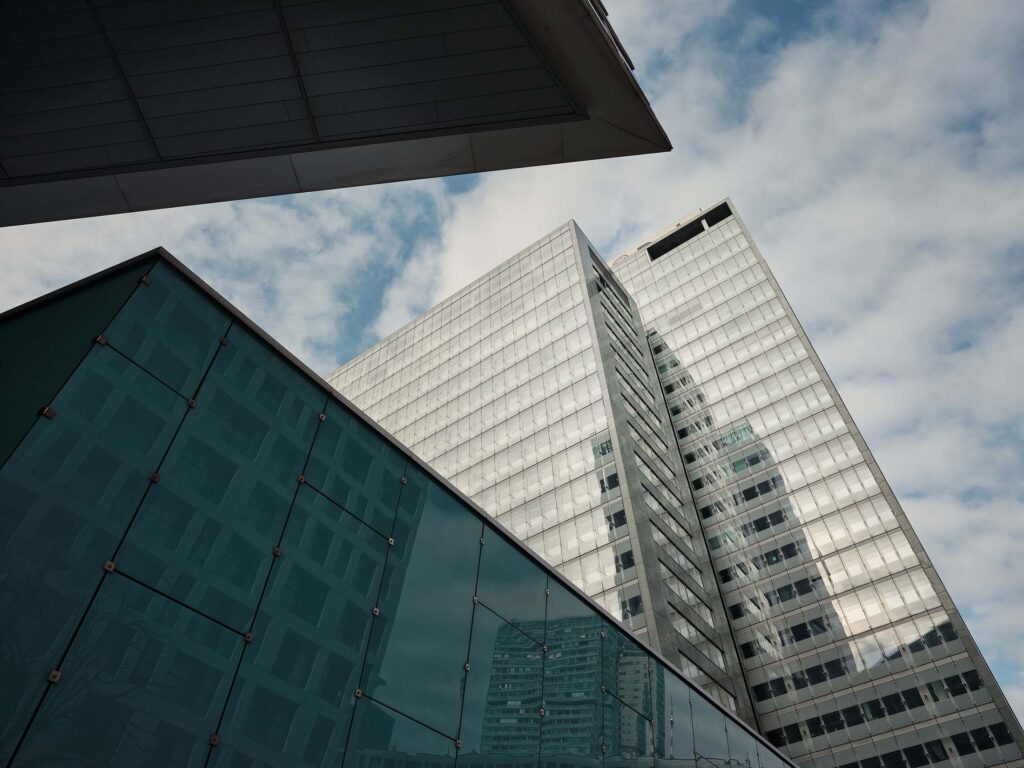 Architekturfotografie moderner Glasarchitektur in Wien – professionelle Architekturfotografie in Österreich, Atelier Schulte